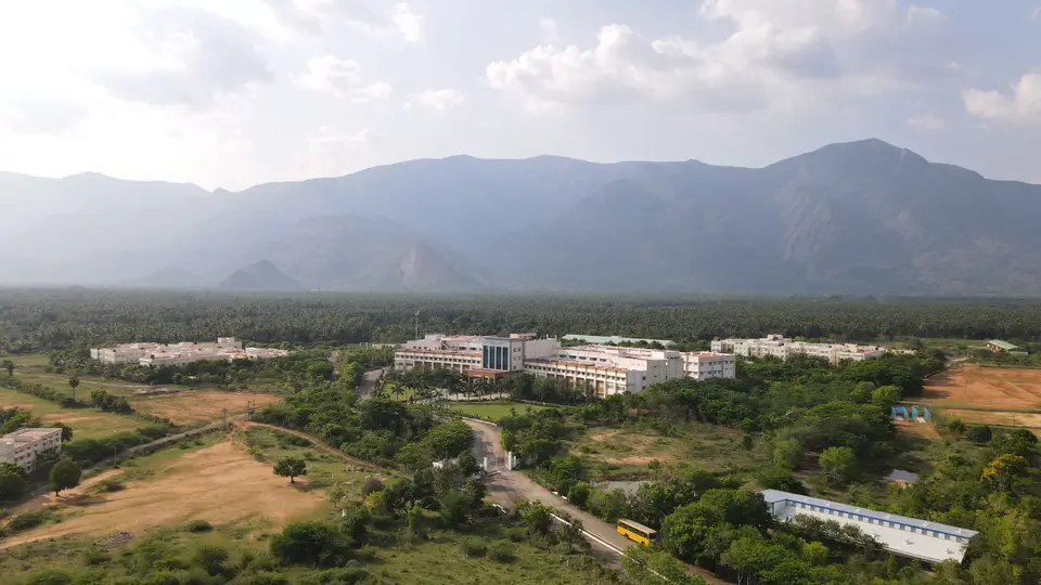 Campus grounds from above