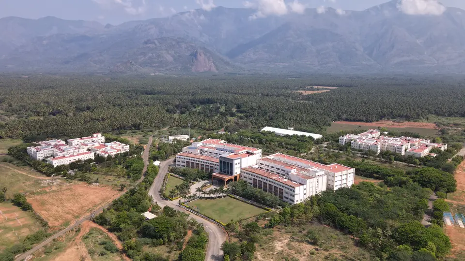 Campus grounds from above
